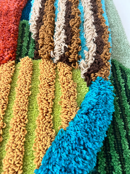 Heatwave Tufted Wall Hanging