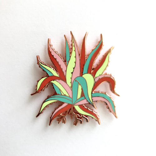 Agave Enamel Pin