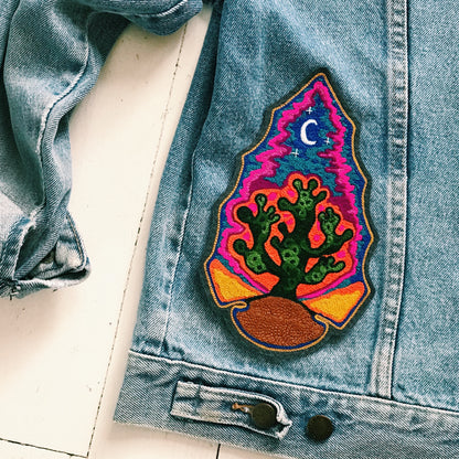 Nopales Sunset Patch - Medium