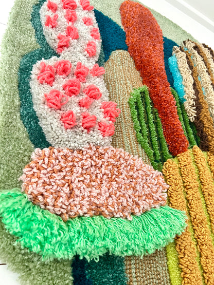 Heatwave Tufted Wall Hanging