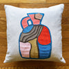 Painted Vessel Pillow