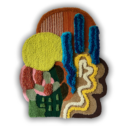 Sunny Tufted Wall Hanging