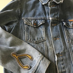 Wishbone Chainstitch Patch