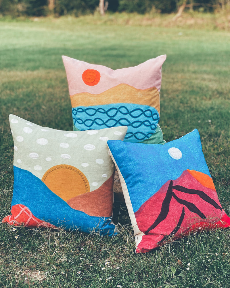 Mountain Moon Pillow