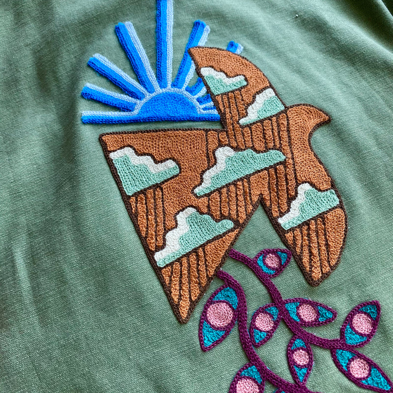 Army Shirt Earth & Sky - Brown